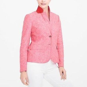 JCrew Blazer in Belvedere Bright Red